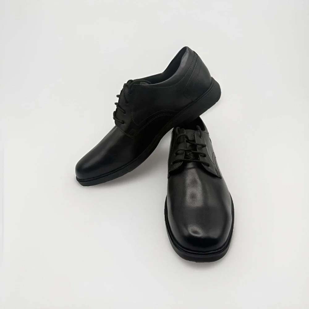 Nunn Bush Kore Men's Size 11 XW Genuine Leather Black Men's Slip on Shoe